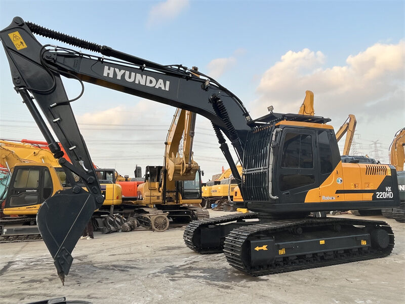 Mô hình mới Xổ máy sử dụng Hyundai HX220HD 22 tấn Xổ máy sử dụng Hyundai 220 Crawler