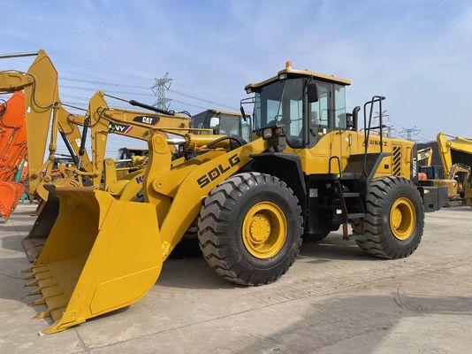 Máy xúc lật SDLG LG956L Máy xúc lật trước Màu vàng 17450kg