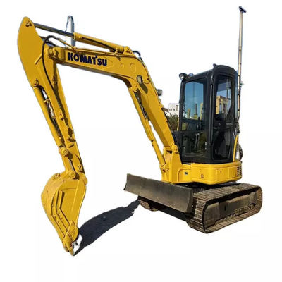 Máy đào Komatsu PC55 đã qua sử dụng của Nhật Bản PC55MR PC55MR-2 Máy đào bánh xích nhỏ