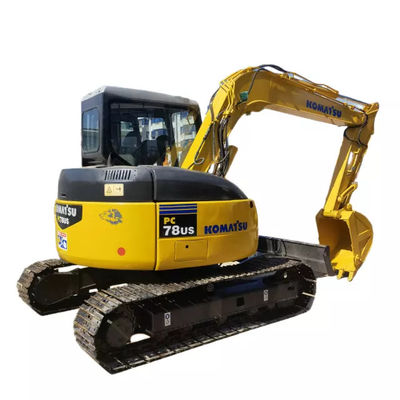 Máy đào bánh xích nhỏ đã qua sử dụng Komatsu Pc78us 7 tấn