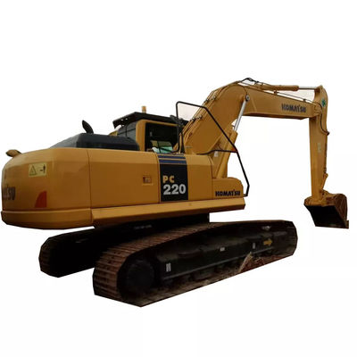 Komatsu Pc220 Máy đào Komatsu đã qua sử dụng 22 tấn Xuất xứ Nhật Bản Máy đào bánh xích nhỏ