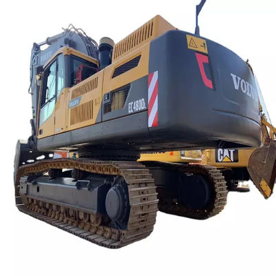 Máy xúc Volvo đã qua sử dụng thủy lực Volvo Ec480 Thương hiệu Thụy Điển Máy xúc bánh xích lớn 48 tấn