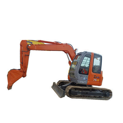 Zx75us Zx75 Máy đào Hitachi 7200kg Máy đào mini đã qua sử dụng