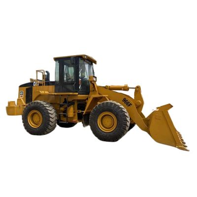 Máy xúc lật thủy lực Caterpillar 966F Thiết bị xây dựng máy xúc lật đã qua sử dụng