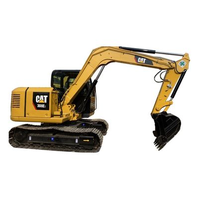 308E2 Caterpillar Máy xúc CAT đã qua sử dụng Máy xúc bánh xích thủy lực mini 8 tấn