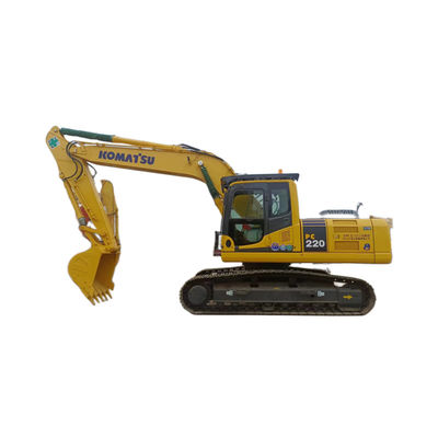 22000kg Máy đào Nhật Bản đã qua sử dụng Máy đào bánh xích Komatsu PC220