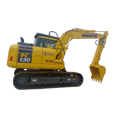 Máy đào 13 tấn đã qua sử dụng của Nhật Bản Máy đào bánh xích Komatsu PC130 đã qua sử dụng