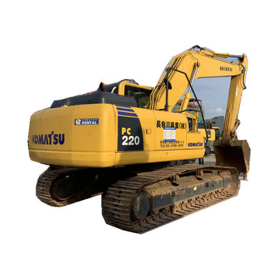 Máy đào bánh xích 22 tấn đã qua sử dụng của Nhật Bản Máy đào bánh xích Komatsu PC220 đã qua sử dụng
