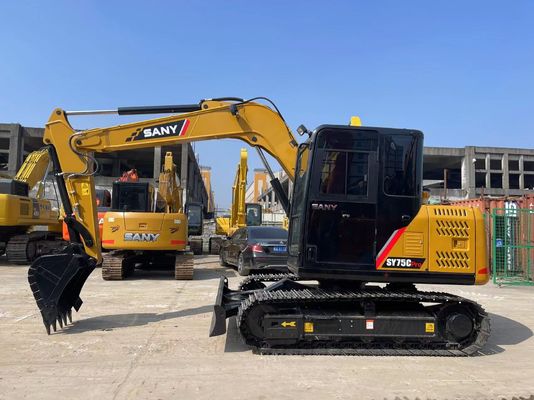 Sany SY75C Excavator Mini 7.5 Tons Sany Excavator