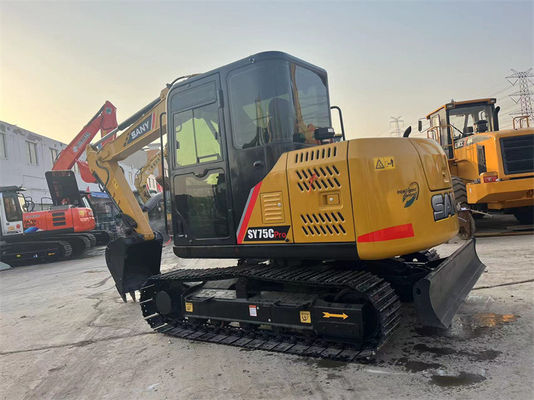 Sany SY75C Pro Excavator sử dụng tay thứ hai 7.5 tấn Sany Mini Digger