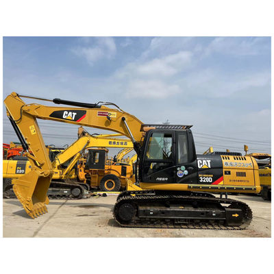Máy đào thủy lực mạnh mẽ CAT 320D tay hai 1082 giờ