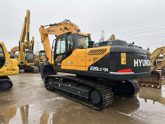 Máy khai thác cũ Hyundai 220LC-9S 22 tấn Hyundai 220 khai thác mỏ
