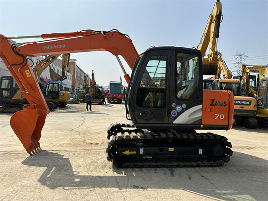 Hitachi ZX70 Mini Excavator được sử dụng với đường cao su 7 Tons Mining Excavator