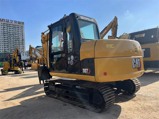 Máy đào CAT 307D cũ 7 tấn Caterpillar 307 Crawler mini Excavator