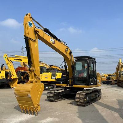 Máy đào 12 tấn CAT 312D với giày cao su C4.4 động cơ