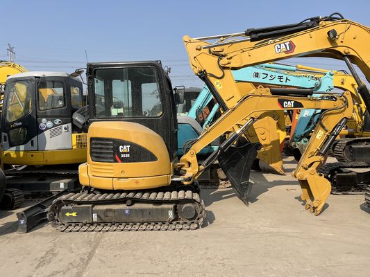 Máy đào mini CAT 303E đã qua sử dụng 3 Tấn Caterpillar 303 Máy đào bánh xích mini