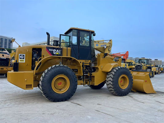 Máy tải bánh xe CAT 966H đã qua sử dụng Caterpillar CAT 966 Máy tải phía trước với động cơ Weichai