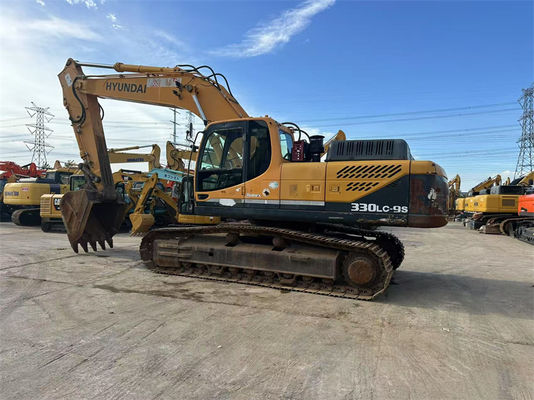 33 tấn nguyên bản sử dụng Hyundai 330LC-9S Excavator tay hai Hyundai R330 Digger