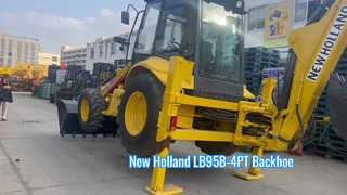 Máy xúc đào liên hợp bánh lốp New Holland LB95B-4PT đã qua sử dụng